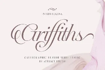 Griffiths font