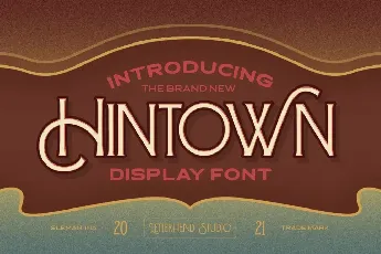 Hintown font