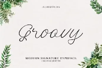 Groovy Script font