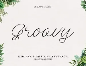 Groovy Script font