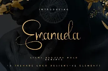 Emanuela Typeface font