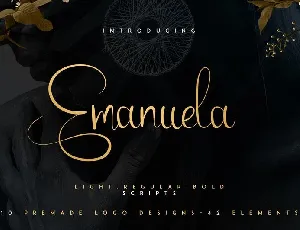 Emanuela Typeface font