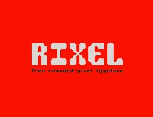 RIXEL font