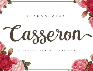 Casseron font