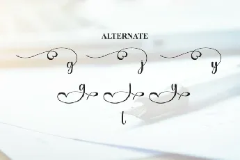 Autography Calligraphy font