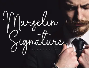 Marselin Signature font