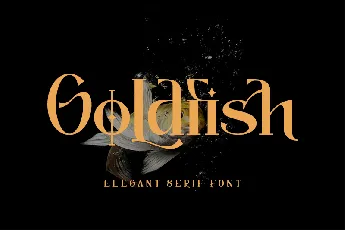 Goldfish - Personal use font