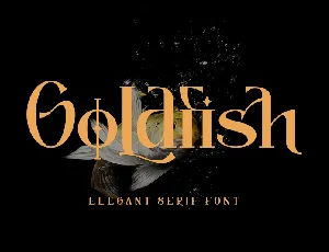 Goldfish - Personal use font