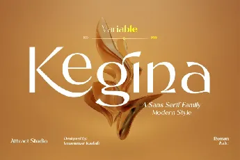 Kegina font