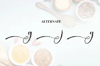 Seasoning Calligraphy font