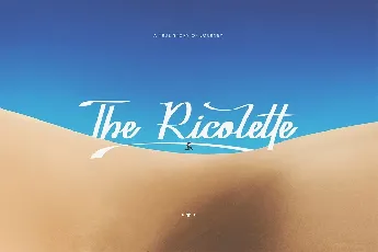 Rockyoletta Calligraphy Script font