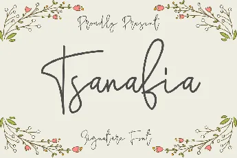 Tsanafia font