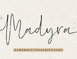 Madyra font