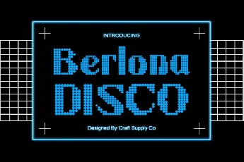 Berlona Disco font