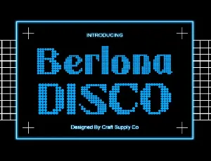 Berlona Disco font