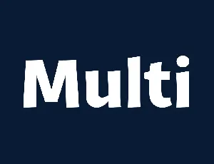 Multi font