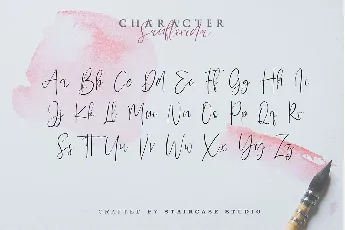 Sanflorida Handwritten Script font