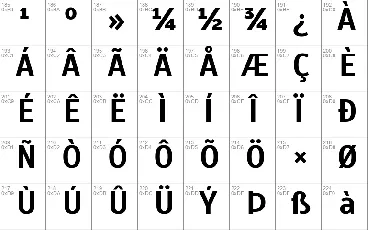 Scada font