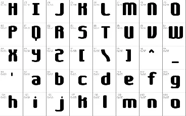 Galapogos BRK font