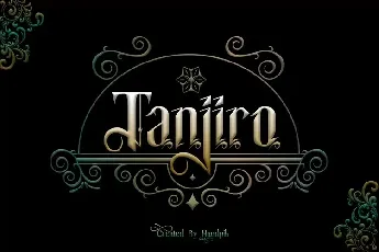 Tanjiro font