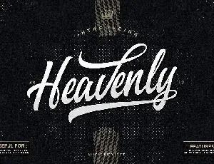 Heavenly Script Typeface font