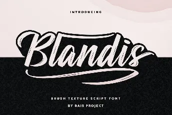 Blandis font