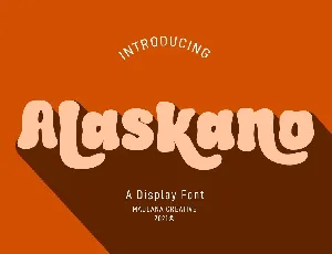 Alaskano font