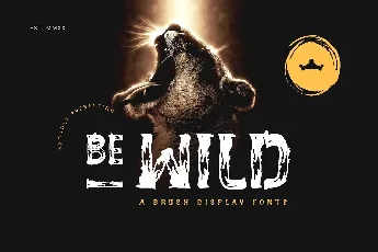 BE-WILD font