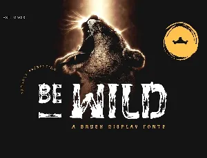 BE-WILD font