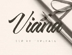 Viana Script Free font