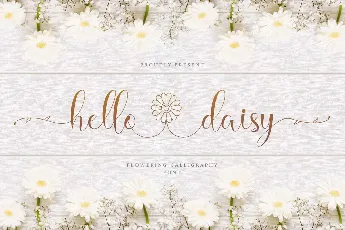 Hello Daisy font