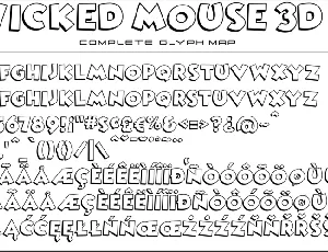Wicked Mouse font