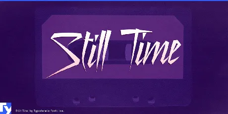 Still Time font