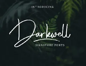 Darkwell font