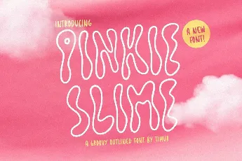 Pinkie Slime font