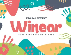 Winear Display font