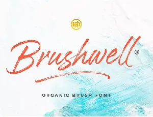 Brushwell font