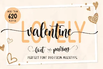 Lovely Valentina font