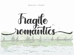 FragileRomantics-personaluse font