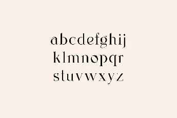 GLAMORISE font