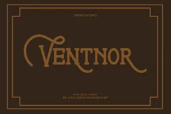 Ventnor font