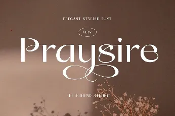 Praysire font