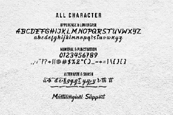 Fathing font