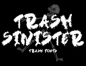 Trash Sinister font