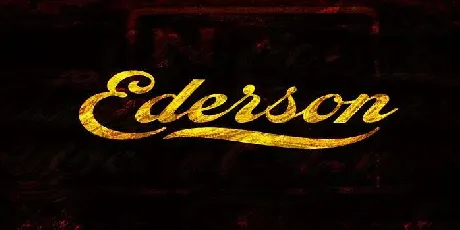 Ederson font