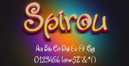 Spirou font