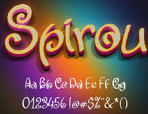 Spirou font