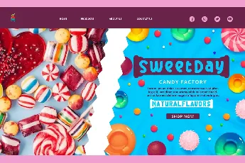 Hazelnut CandyDemo font