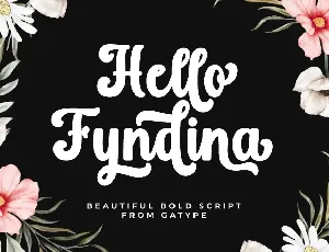 Hello Fyndina font