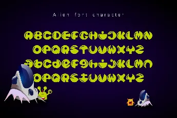 Alien font